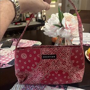 REACTION Red Paisley Women's Bag